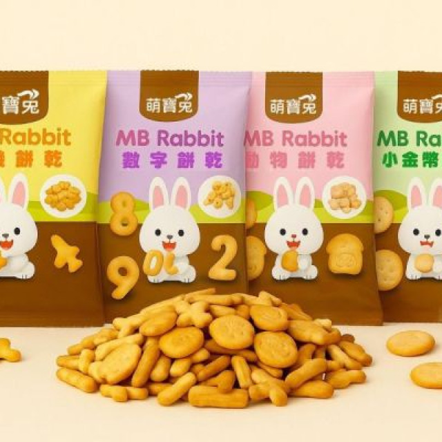 萌寶兔 串串包餅乾