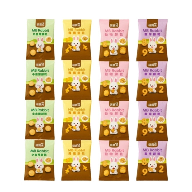 萌寶兔 串串包餅乾