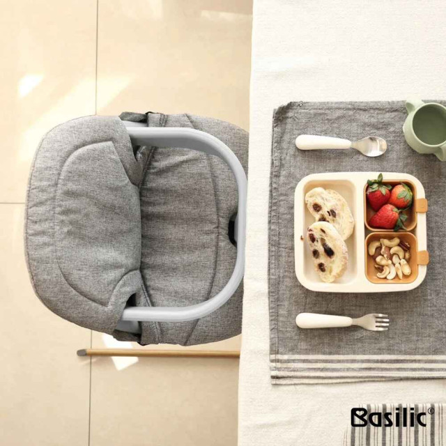 貝喜力克 4in1成長型安撫搖椅＋兒童餐椅組合