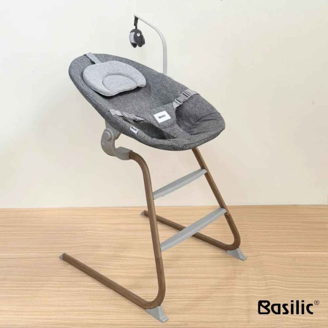 貝喜力克 4in1成長型安撫搖椅＋兒童餐椅組合